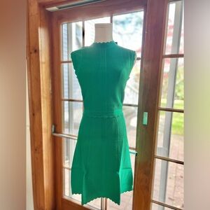 NWT The Kooples Vibrant Green Mini Dress
